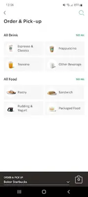 Starbucks Cambodia android App screenshot 1